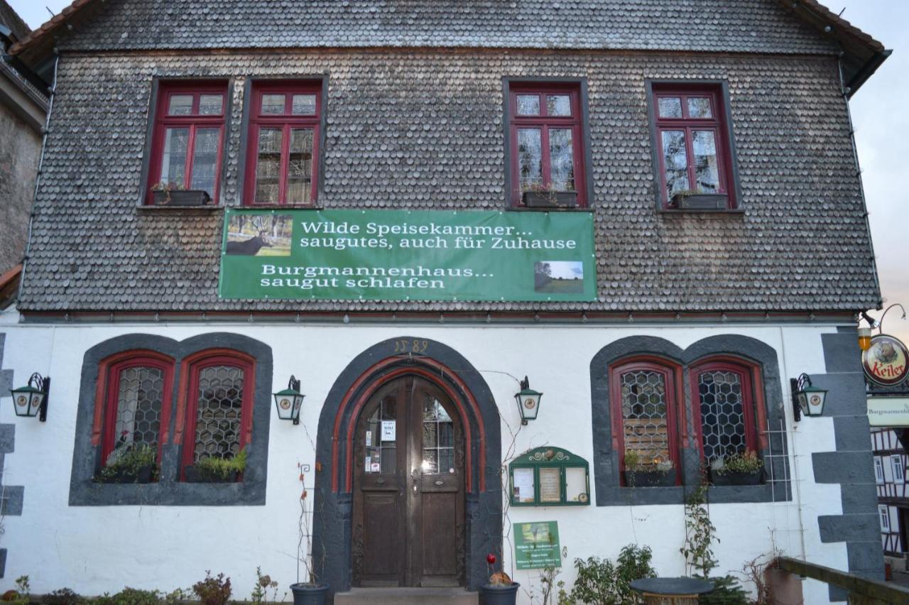 Hotel Burgmannenhaus Steinau an der Straße Exterior foto