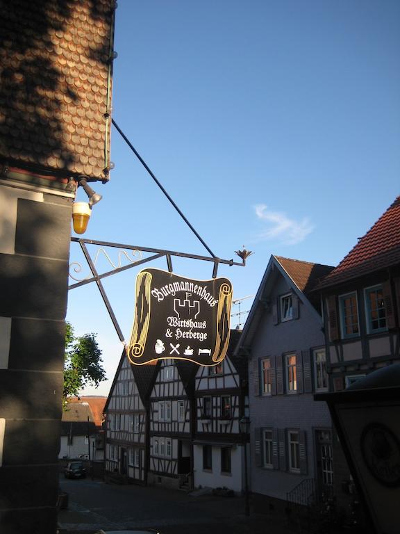 Hotel Burgmannenhaus Steinau an der Straße Exterior foto