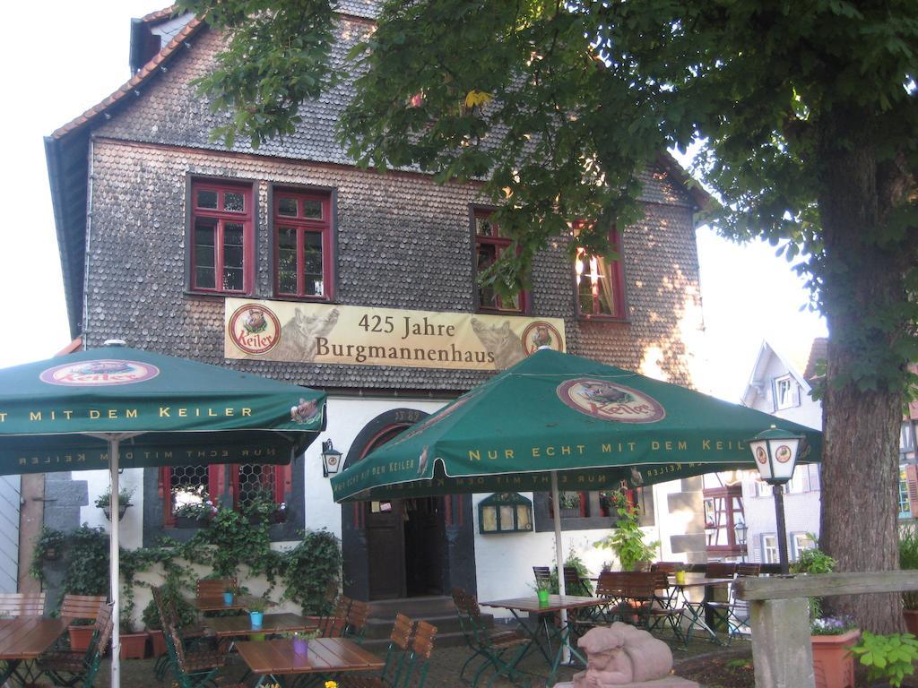 Hotel Burgmannenhaus Steinau an der Straße Exterior foto