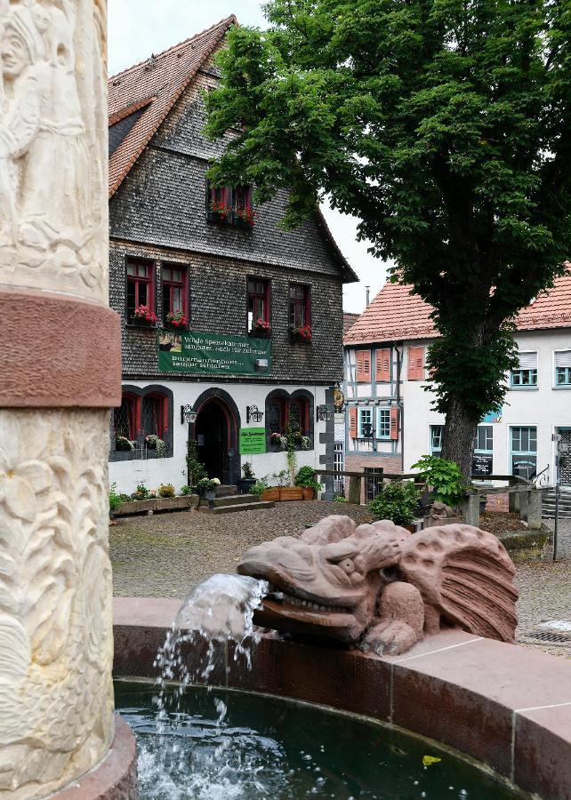 Hotel Burgmannenhaus Steinau an der Straße Exterior foto