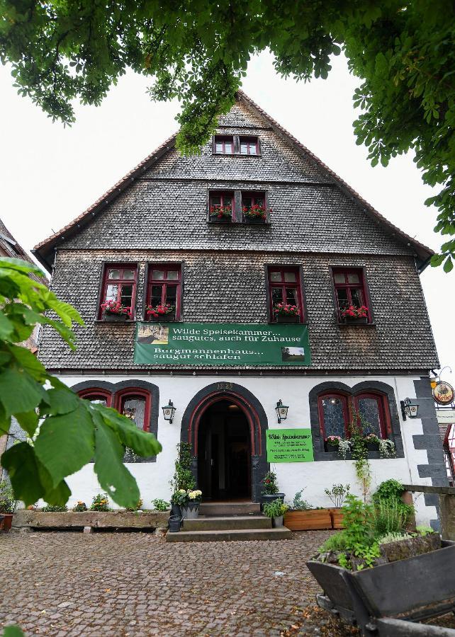 Hotel Burgmannenhaus Steinau an der Straße Exterior foto